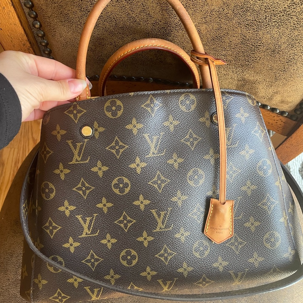 Authentic Louis Vuitton Montaigne mm